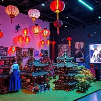 Dekorasi Korea: Tradisional Dan Modern Di Pameran